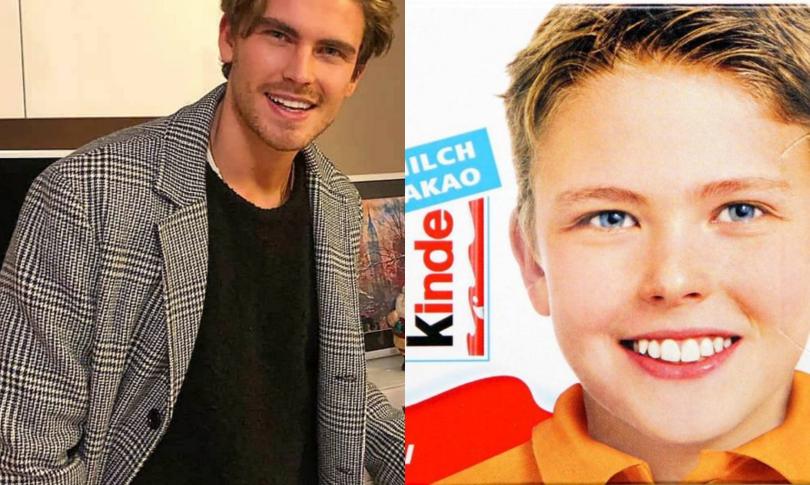 Так сегодня выглядит мальчик из упаковки «Киндерки»