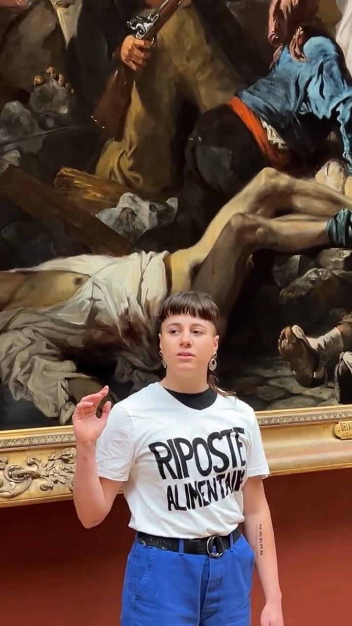 Два члена организации Riposte Alimentaire Два члена организации Riposte Alimentaire