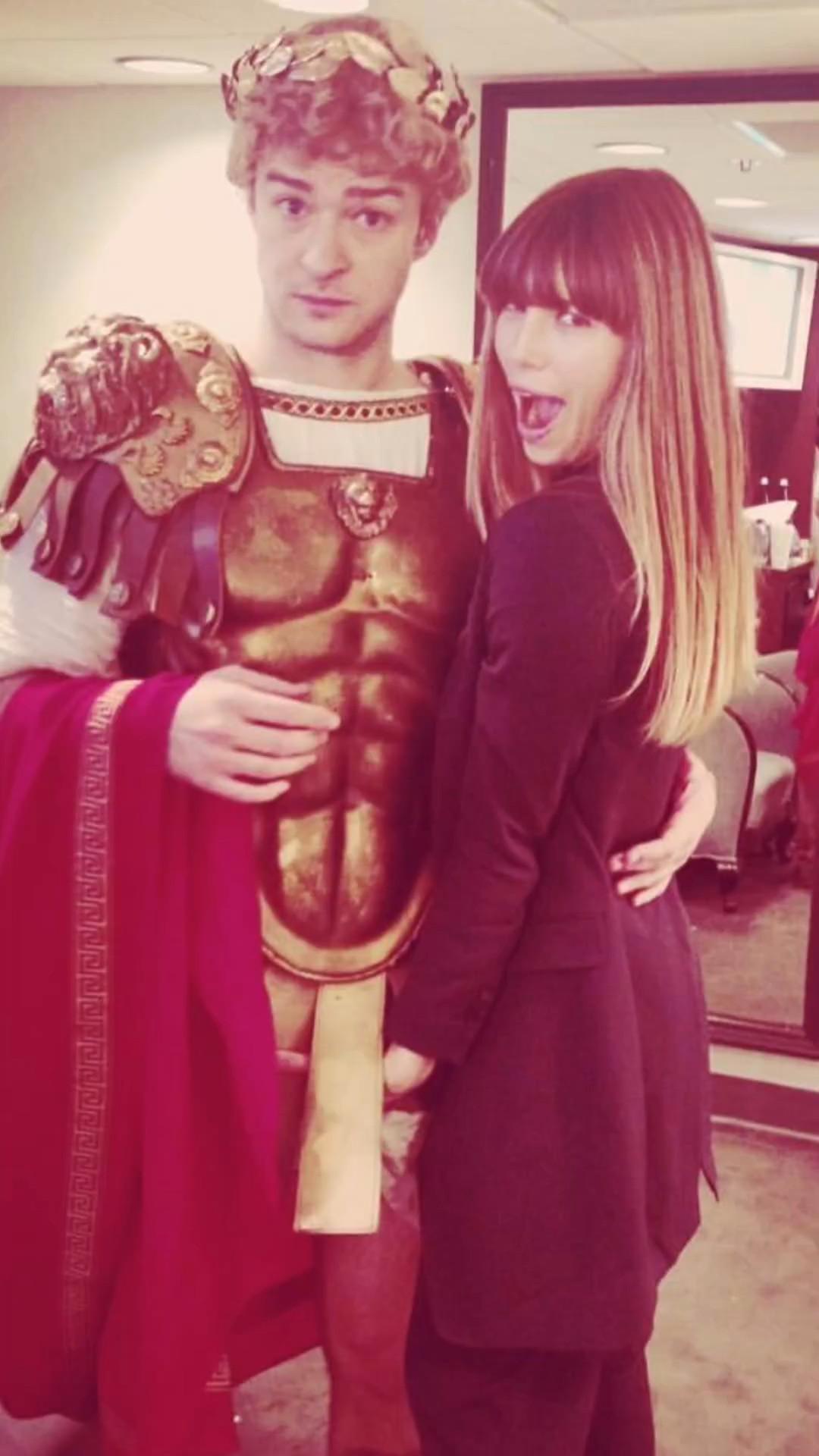 Джессика Бил и Джастин Тимберлейк