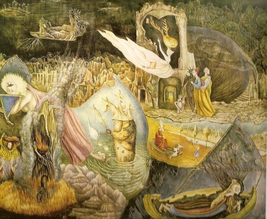 «Отвлечения Дагоберта» Леоноры Кэррингтон «является одной из самых почитаемых работ в истории сюрреализма», сказал покупатель картины.