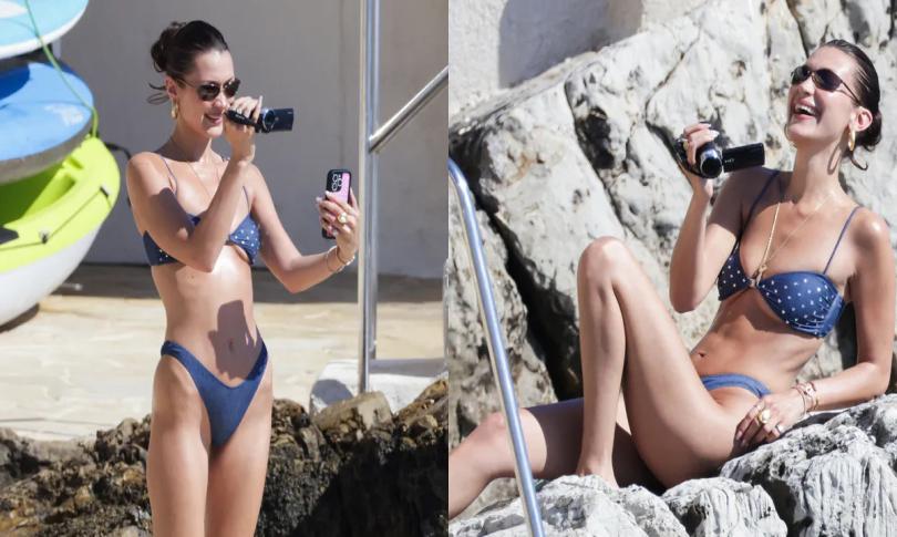 Белла Хадид резвится на Французской Ривьере Белла Хадид резвится на Французской Ривьере