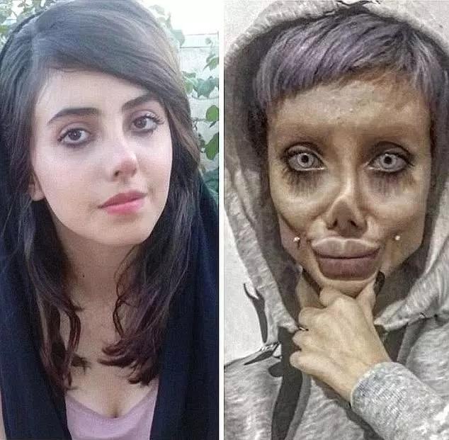 «Зомби Анджелина» попала в тюрьму. Как она? «Зомби Анджелина» попала в тюрьму. Как она?