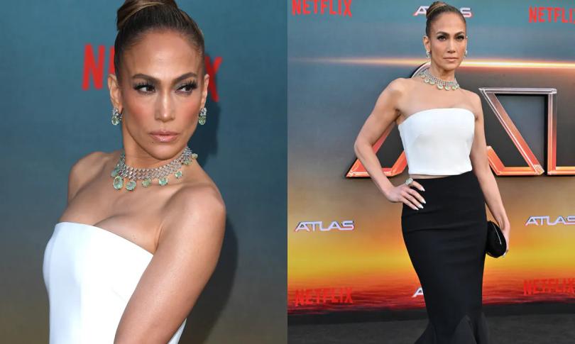 Элегантная Дженнифер Лопес кокетливо поглядывает на премьере фильма. Бена Аффлека рядом с ней нигде не было Элегантная Дженнифер Лопес кокетливо поглядывает на премьере фильма. Бена Аффлека рядом с ней нигде не было