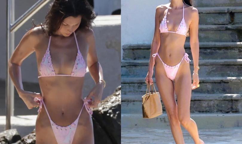 Белла Хадид в откровенном бикини