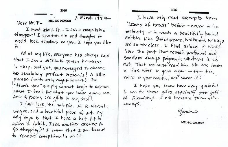 Билл Клинтон и Моника Левински Билл Клинтон и Моника Левински