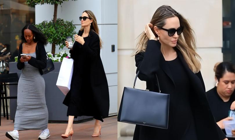 Анджелину Джоли “застали” в городе с дочерью Анджелину Джоли “застали” в городе с дочерью