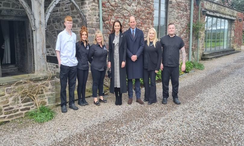 Валлийский гестхаус принц Уильям и герцогиня Кейт