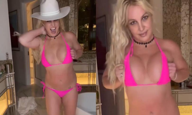 Бритни Спирс танцует в новом видео