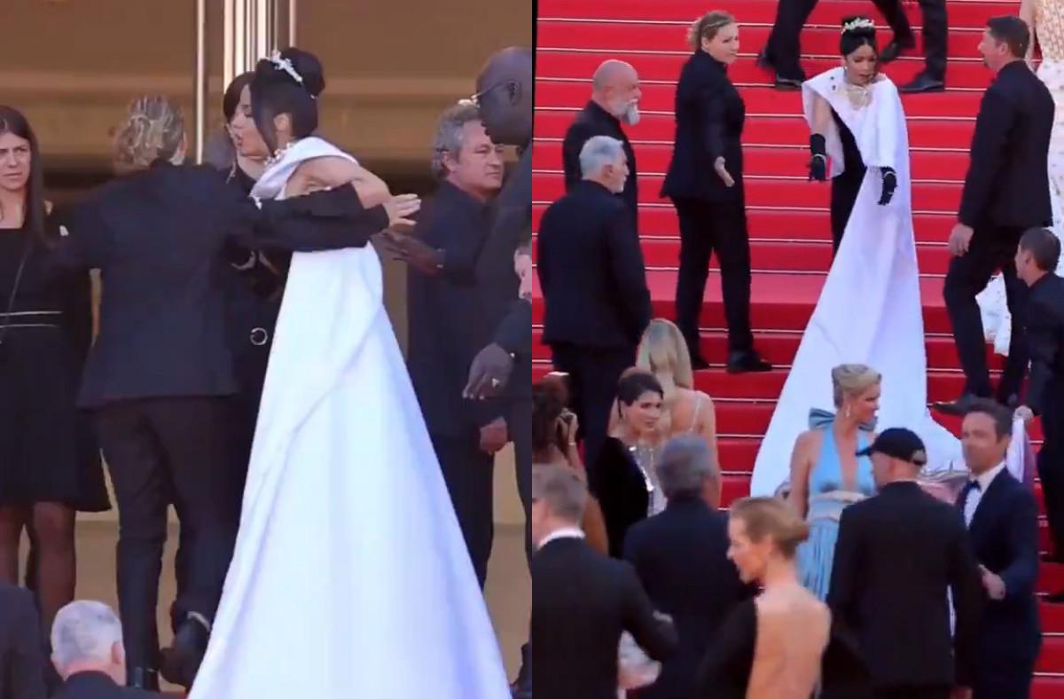 Актриса в ярости после скандала в Каннах