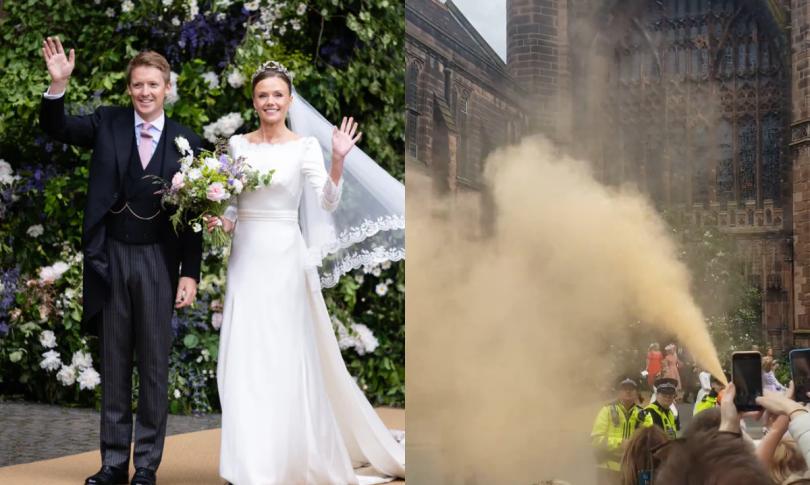 Попытки сорвать свадьбу герцога Вестминстерского. Попытки сорвать свадьбу герцога Вестминстерского.