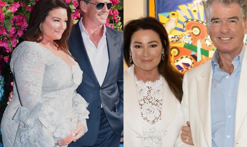 Пирс Броснан с женой Кили Шэй Смит