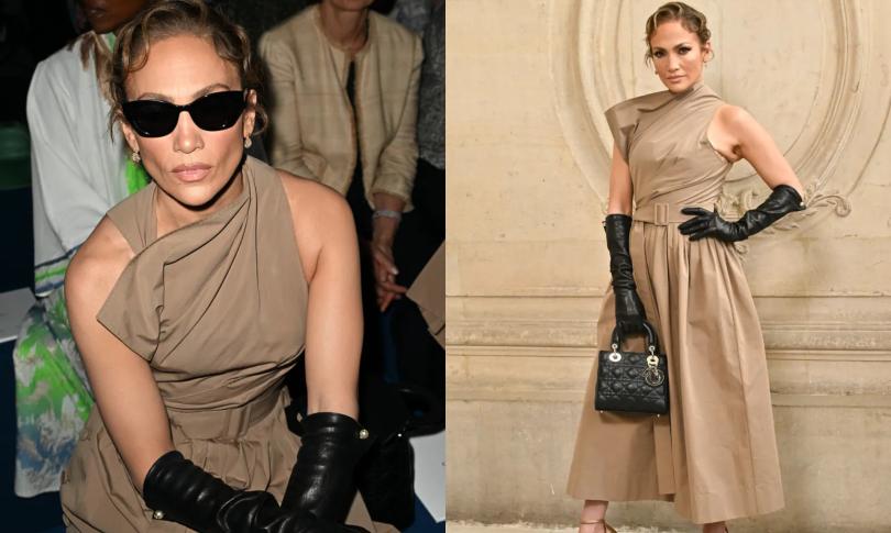 Дженнифер Лопес блистает на показе модного дома Dior