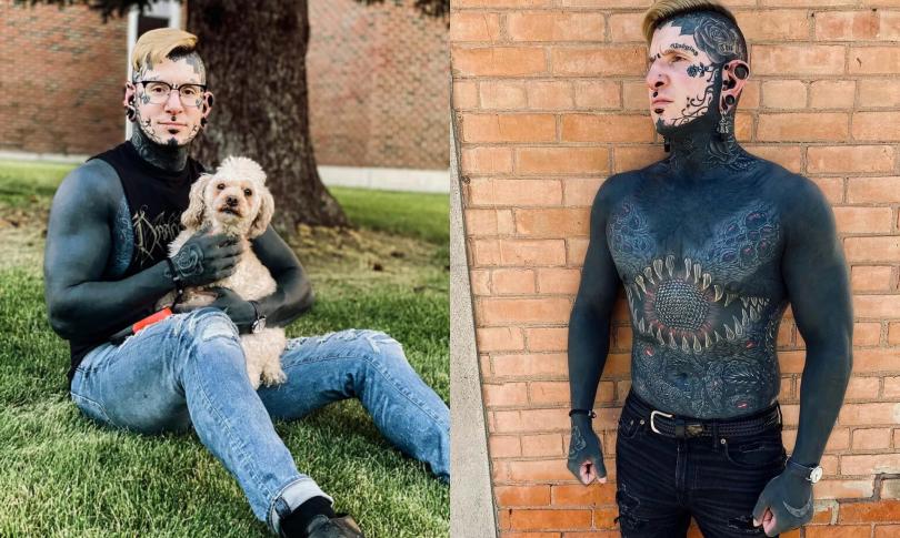 Реми Шофилд всю свою жизнь посвятил страсти к татуировкам