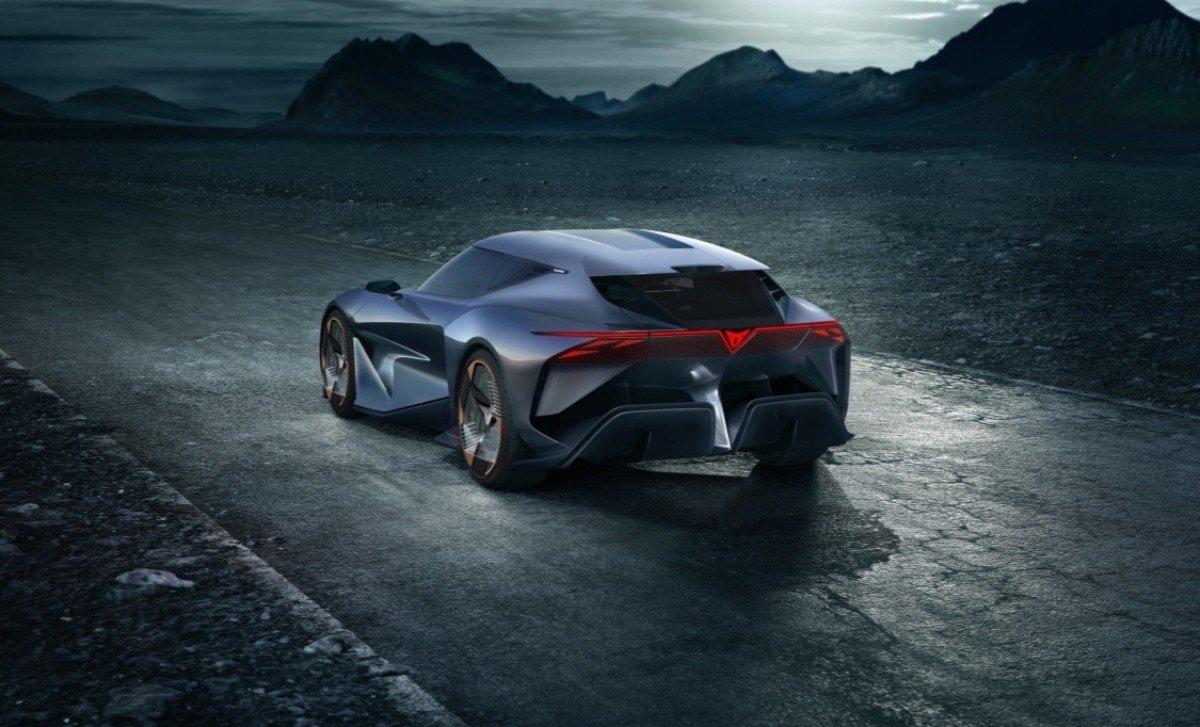 Cupra DarkRebel — электрическое купе Cupra DarkRebel — электрическое купе