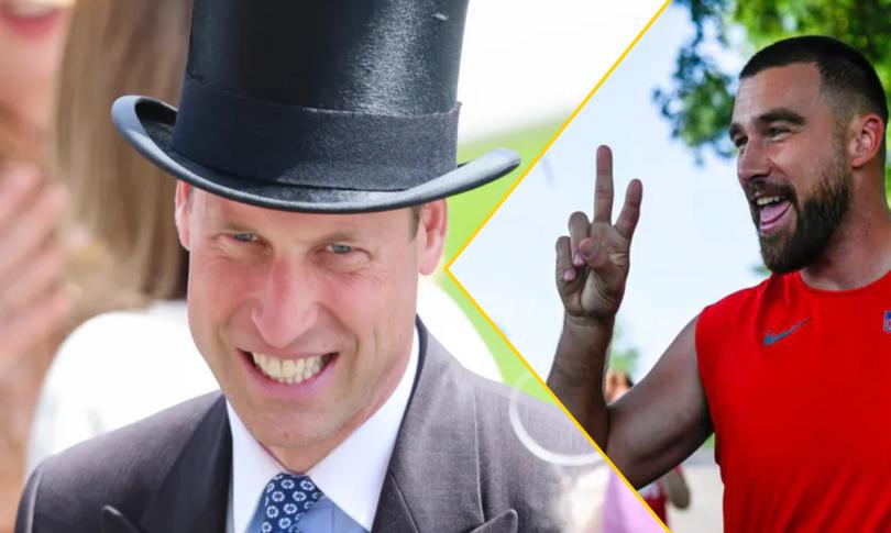 Трэвис Келси и Принц Уильям