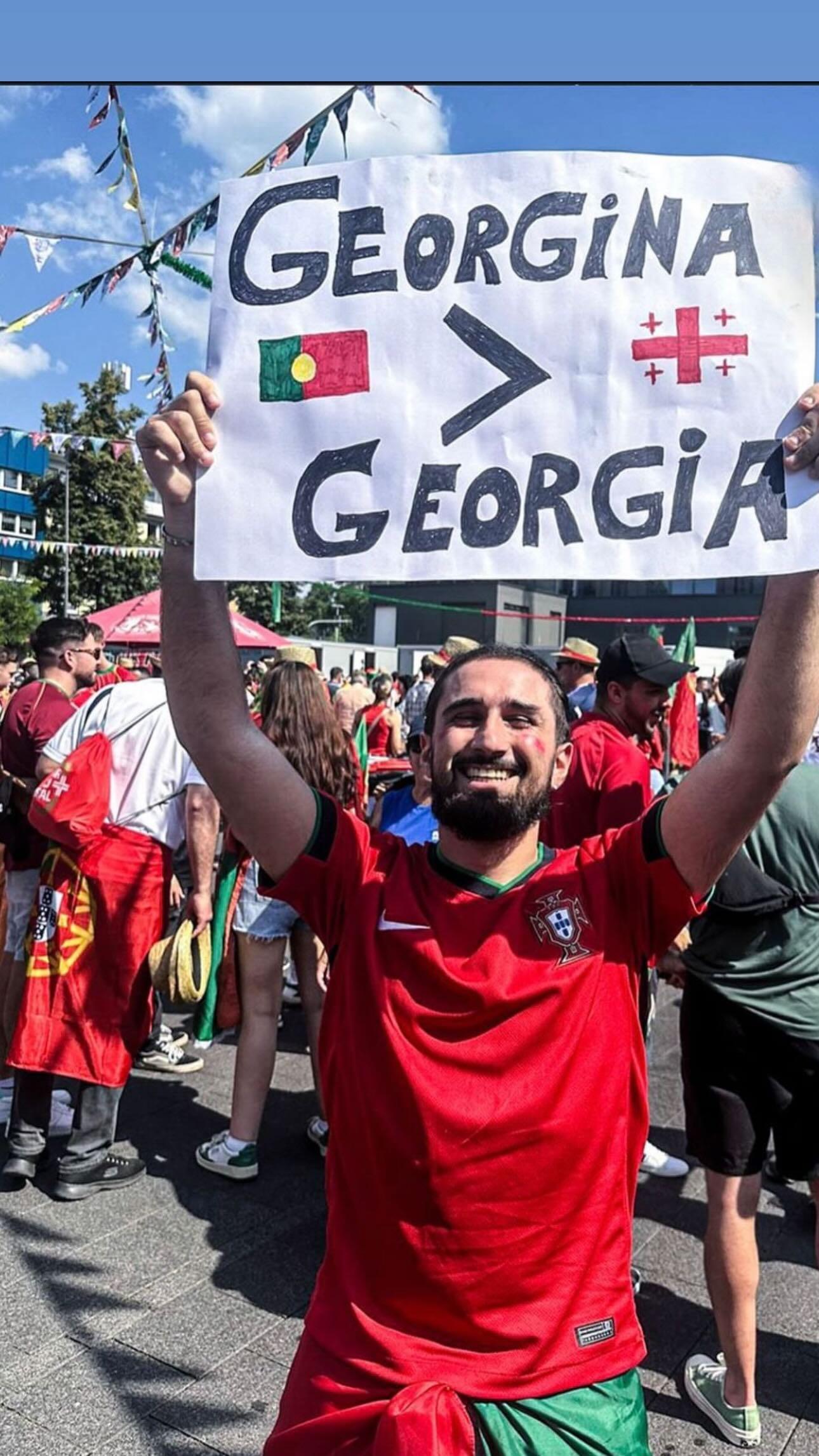 Джорджина Родригес Евро-2024