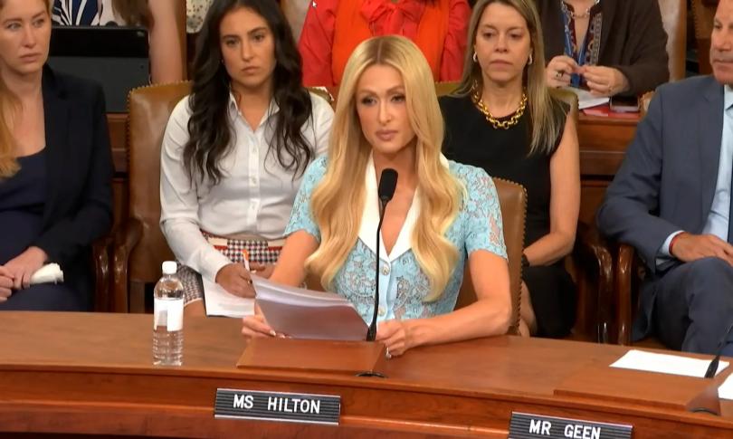 Paris Hilton testified before the US Congress. 06/26/2024