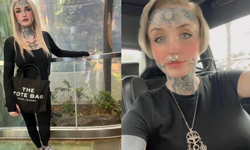 Тиктокер не устроился на работу из-за «демонических» татуировок