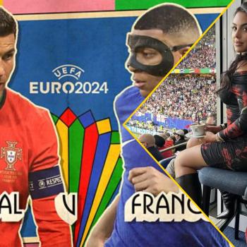 Джорджина Родригес устроила интернет бурю из-за фотографий с трибуны на матче Португалии — Франция