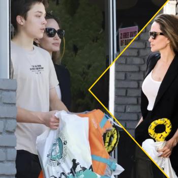 Анджелина Джоли отвела сына в зоомагазин. Ноксу уже 15 лет