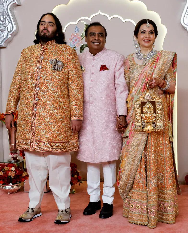 Свадьба сына самого богатого человека Азии