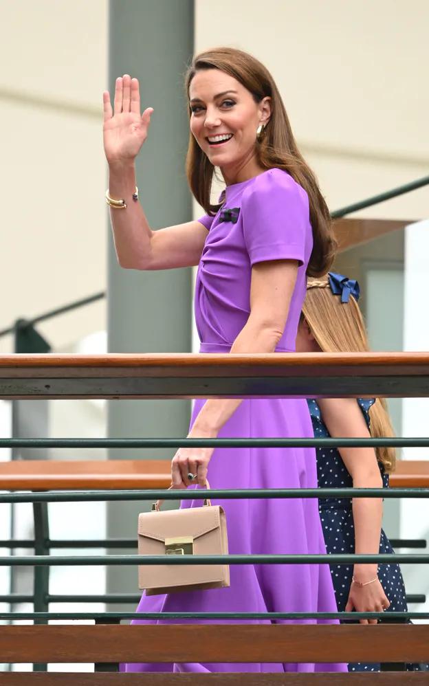 Герцогиня Кейт на финале Уимблдона.