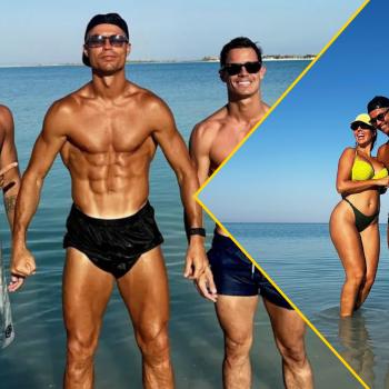 Криштиану Роналду и Джорджина Родригес демонстрируют спортивные фигуры