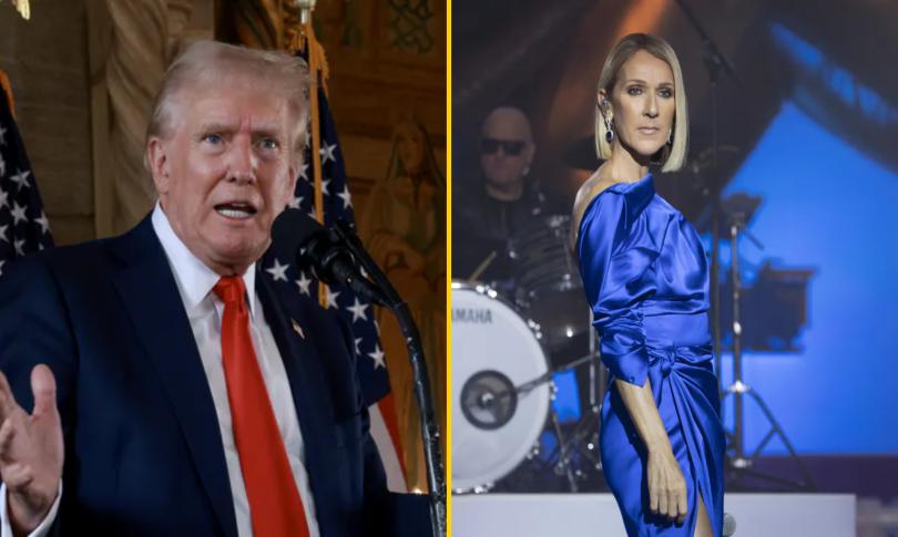 Селин Дион реагирует на свою песню в предвыборной кампании Дональда Трампа