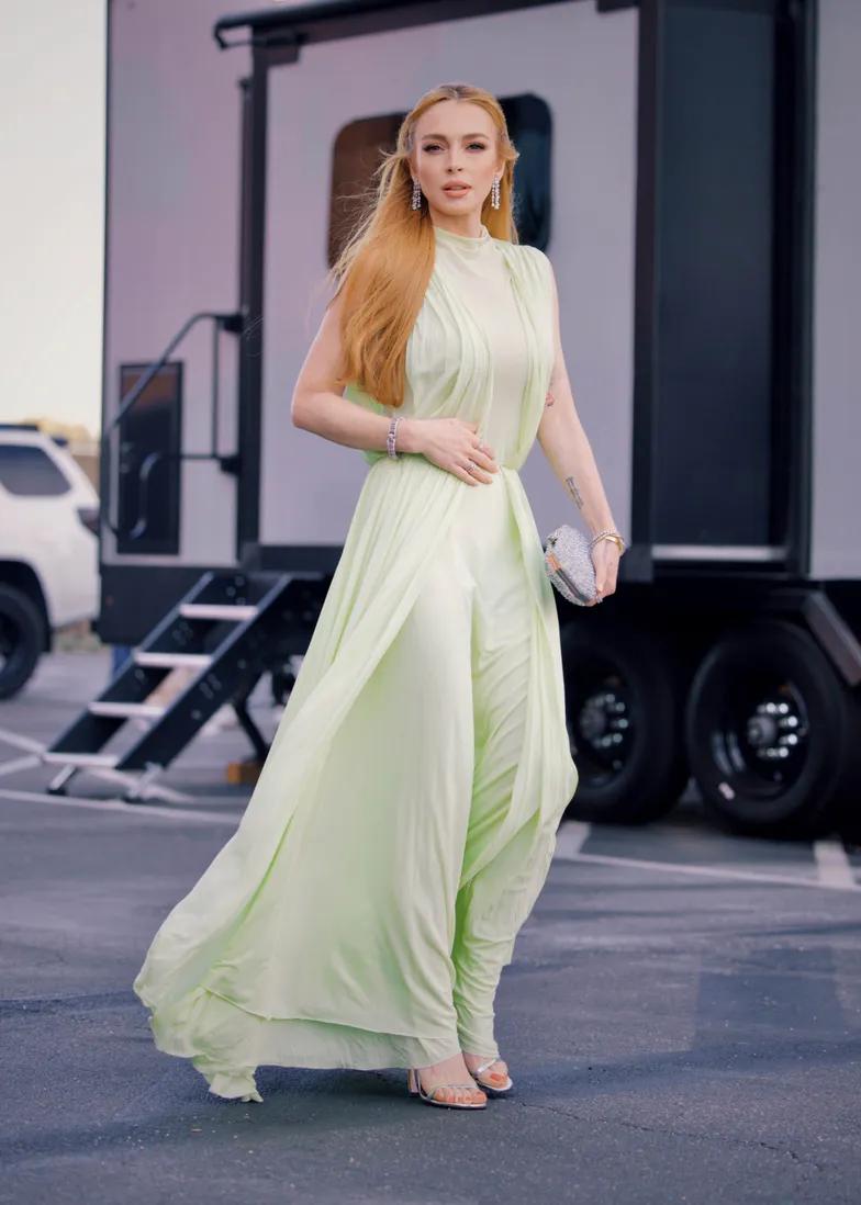 Линдси Лохан впечатляет своей формой