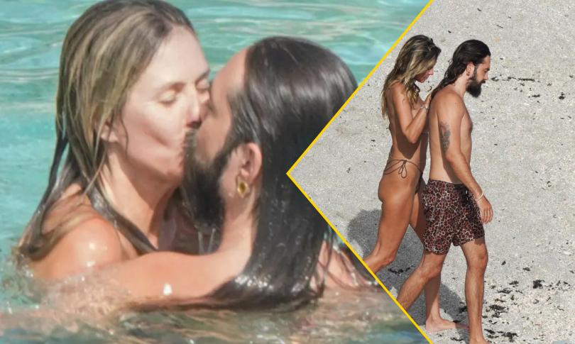 Хайди Клум топлесс и Том Каулитц Хайди Клум топлесс и Том Каулитц