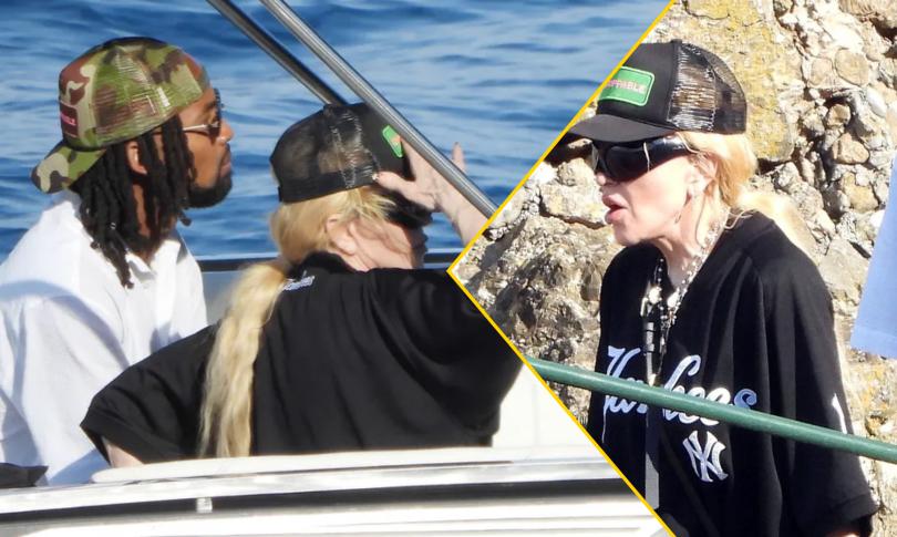 Мадонна отдыхает в Италии