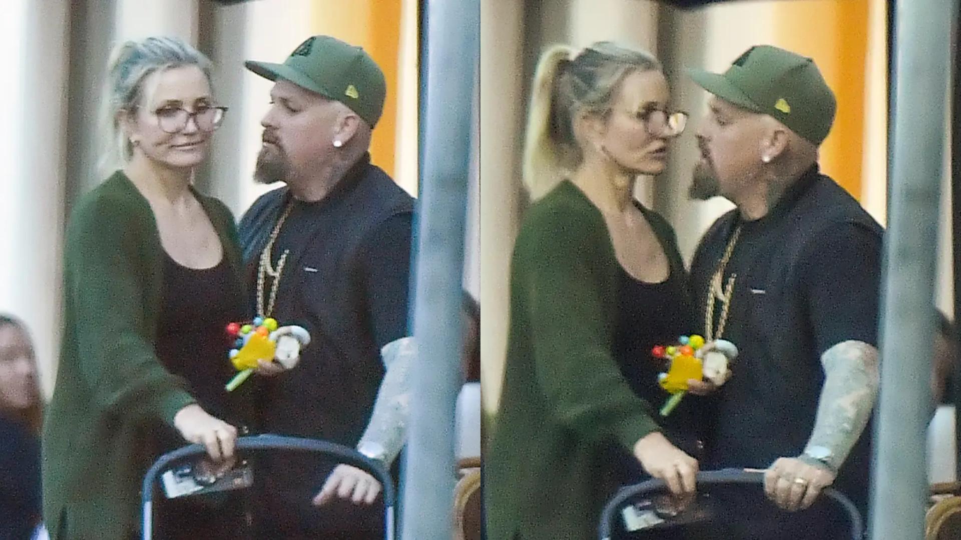 Кэмерон Диас и Бенджи Мэдден Кэмерон Диас и Бенджи Мэдден