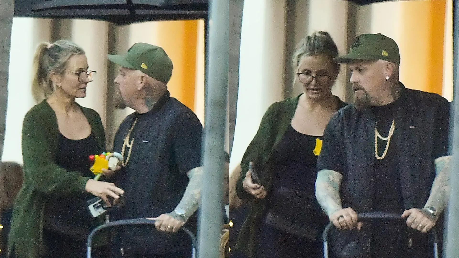 Кэмерон Диас и Бенджи Мэдден Кэмерон Диас и Бенджи Мэдден