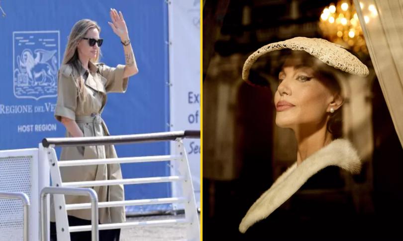 Анджелина Джоли на Венецианском кинофестивале 2024