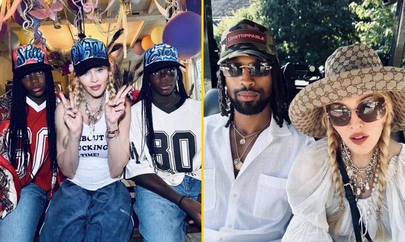 Мадонна отметила день рождения своих близнецов