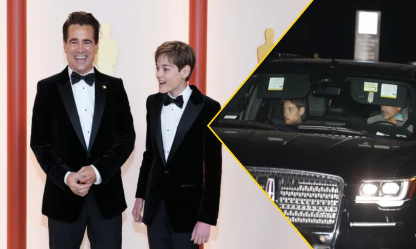 Колин Фаррелл повел сына на обед в любимый ресторан звезд