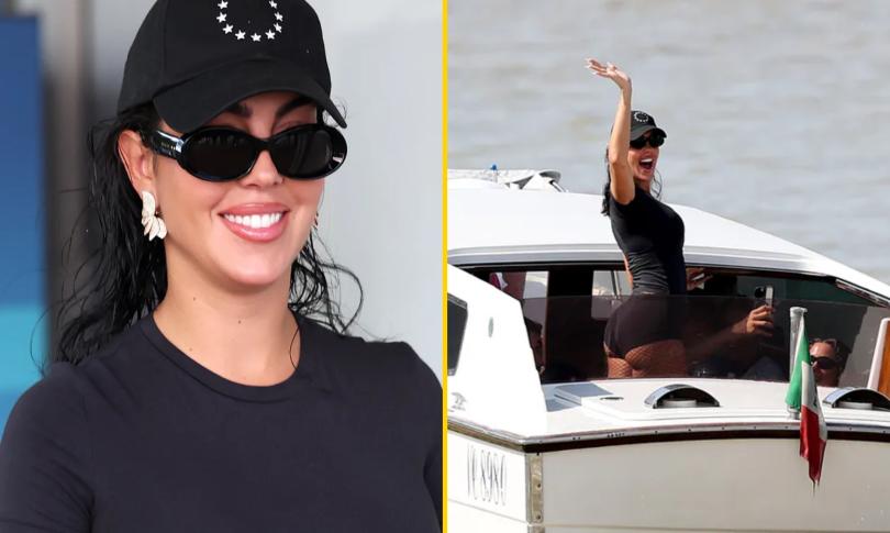 Джорджина Родригес прилетела в Венецию