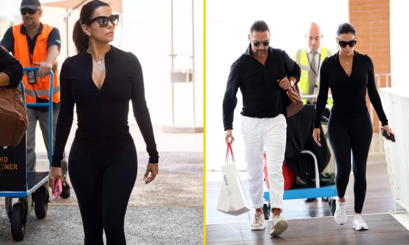 Ева Лонгория покидает Венецию Ева Лонгория покидает Венецию