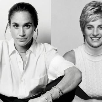 Меган Маркл снова под обстрелом. Её фотография напоминает фотосессию принцессы Дианы