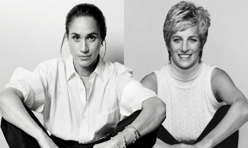 Фотография Меган напоминает фотосессию Дианы