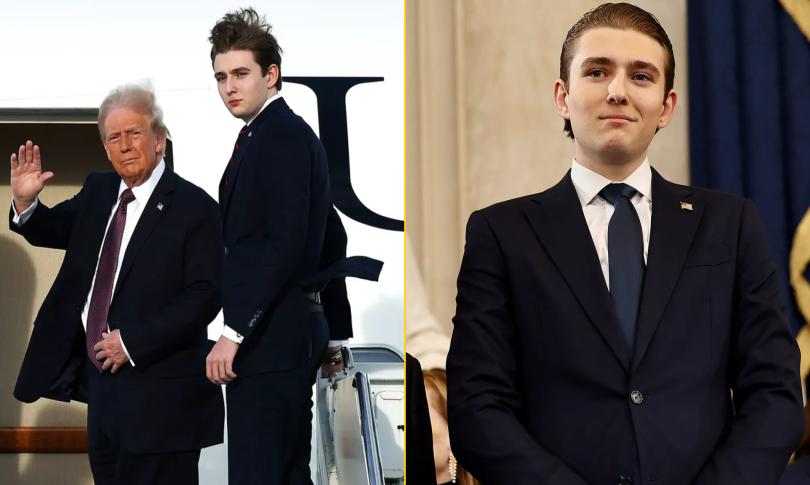 Бэррона Трампа в кампусе считают «СТРАННЫМ»