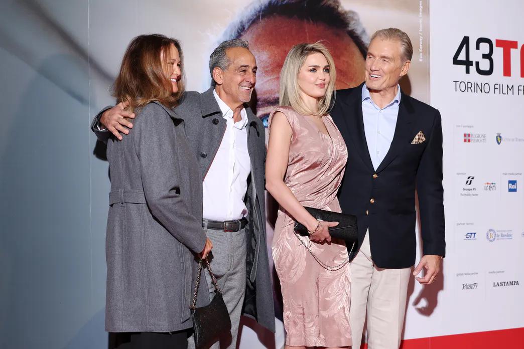 Дольф Лундгрен с женой Дольф Лундгрен с женой