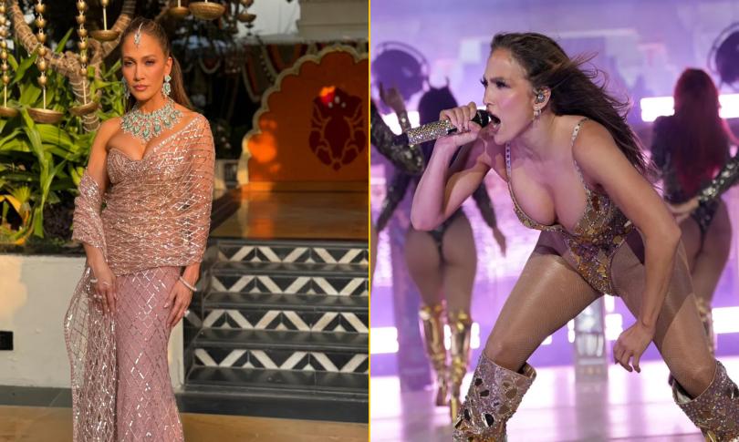 Дженнифер Лопес выступила на свадьбе