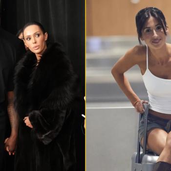 Анджелина Цензори дефилирует по аэропорту Сиднея в майке и коротких шортах. Берёт ли она пример с сестры?