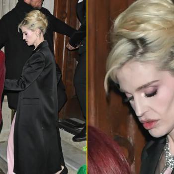 Похудевшие Шэрон и Келли Осборн выходят из ресторана