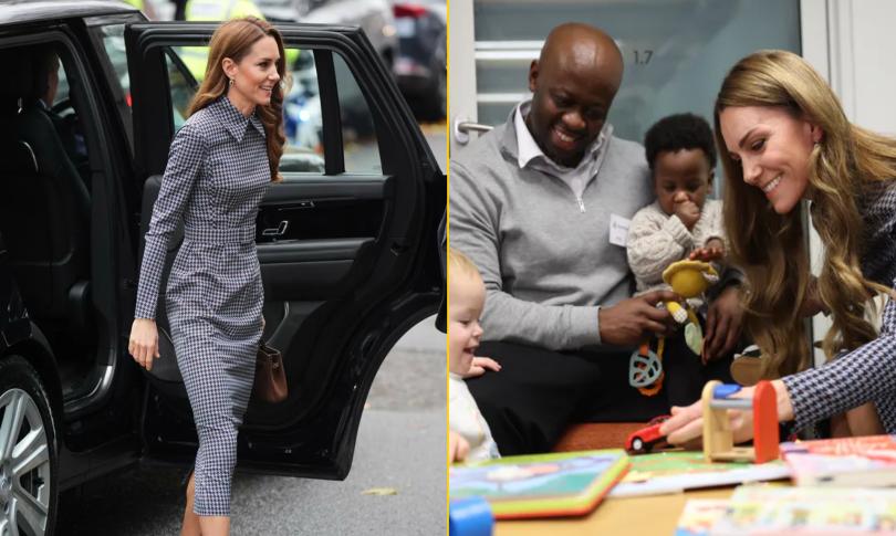 Герцогиня Кейт посетила благотворительную организацию Герцогиня Кейт посетила благотворительную организацию