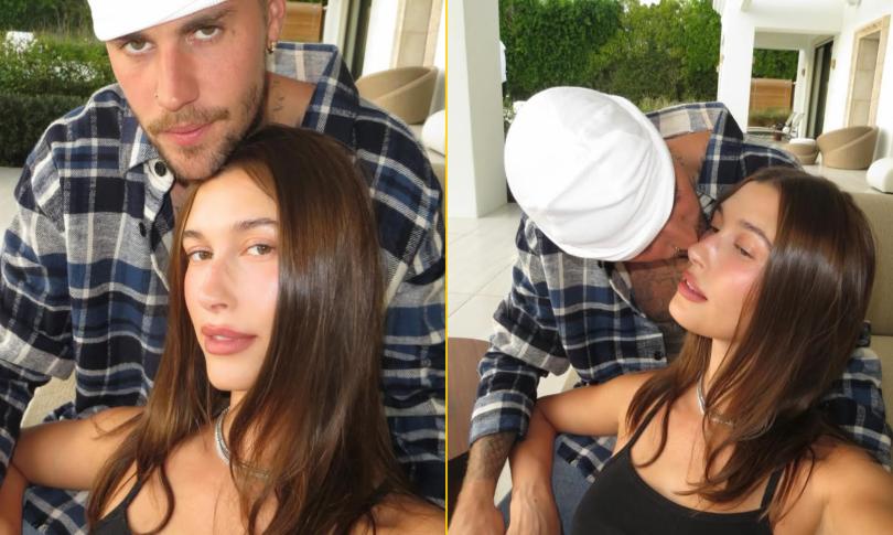 Бибер развеял слухи о разрыве, опубликовав фотографии с женой