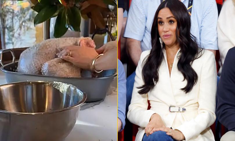 Меган Маркл взялась за индейку и с треском провалилась