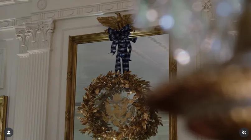 Мелания Трамп продемонстрировала свои рождественские украшения