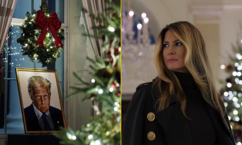 Мелания Трамп продемонстрировала свои рождественские украшения